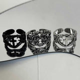 ハートゴシックシルバーリング