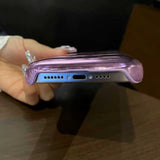 メタリックダウンジャケットiPhoneケース