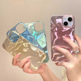 オーロラホログラムiPhoneケース