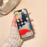 オーロラホログラムiPhoneケース
