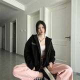 バックサインロゴオーバーパーカー