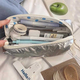 リボンメタリックペンケース