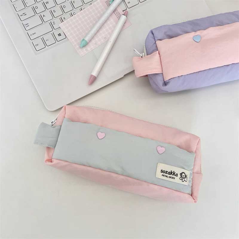 バイカラーポップペンケース