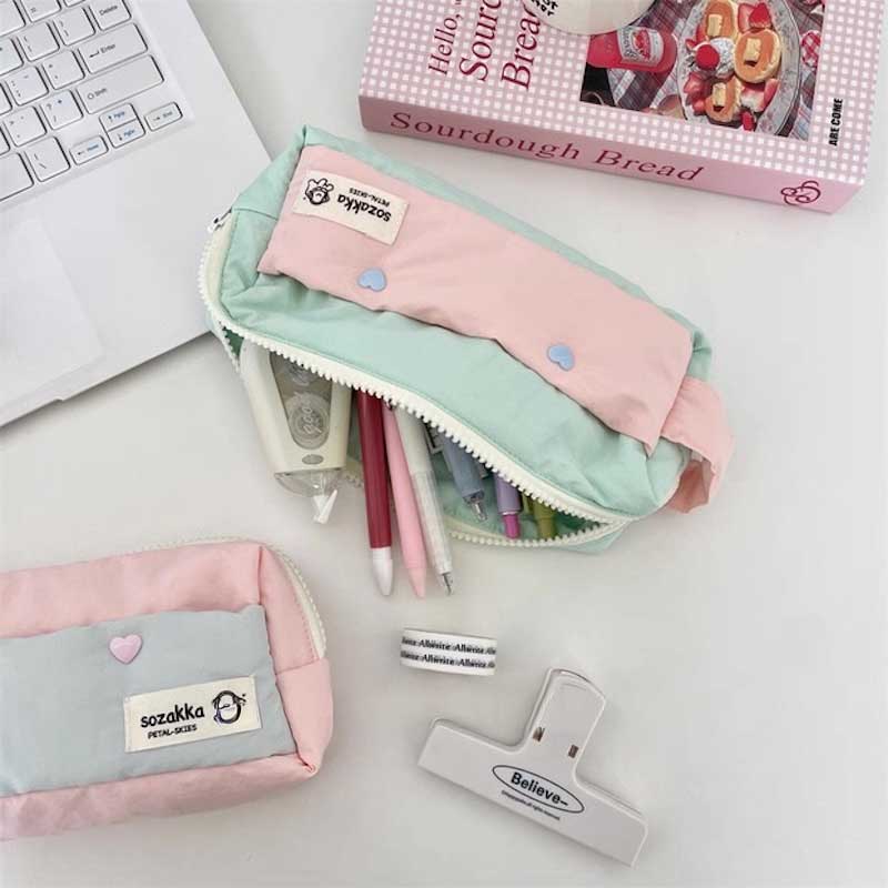 バイカラーポップペンケース