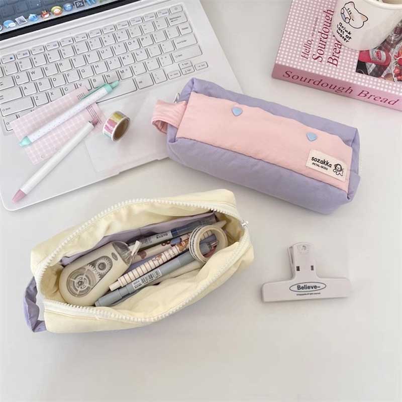 バイカラーポップペンケース