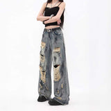 ダメージヴィンテージワイドデニム