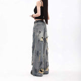 ダメージヴィンテージワイドデニム