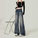スタイルアップフレアデニム