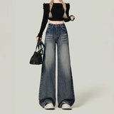 スタイルアップフレアデニム