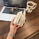 クロススタッズキルト財布