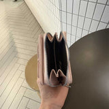 レースアップリボン財布