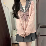 ピンクリボンセーラー制服コーデSET