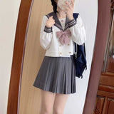 ピンクリボンセーラー制服コーデSET