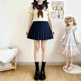 ブラウンタイセーラー制服コーデSET