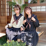 ブラウンタイセーラー制服コーデSET