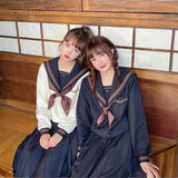 ブラウンタイセーラー制服コーデSET