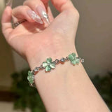 トリプルクローバーブレスレット