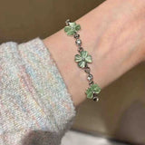 トリプルクローバーブレスレット