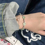 トリプルクローバーブレスレット