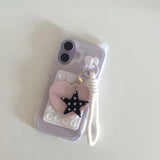 キャットハート吸盤iPhoneケース