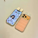 うさ耳ダウンジャケットiPhoneケース