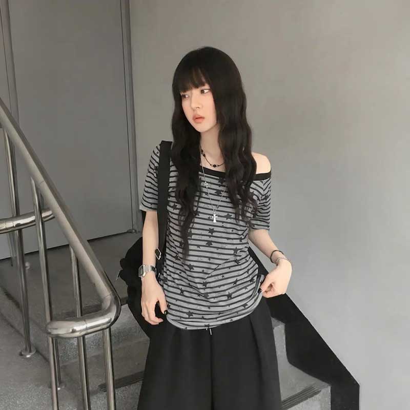 スモーキーグレースターTシャツ