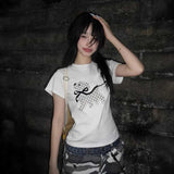 ドットリボンドッグTシャツ