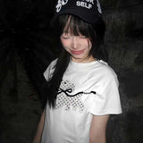 ドットリボンドッグTシャツ