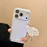 ホワイトクリアエンジェルiPhoneケース