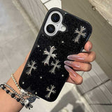 ゴシッククロスグリッターiPhoneケース