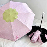 【晴雨兼用】いちごミルキー折りたたみ傘