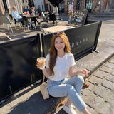 スパンコールシュナウザーTシャツ
