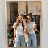 スパンコールシュナウザーTシャツ