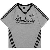 トラックロゴバイカラーユニTシャツ