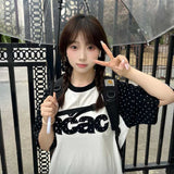 ドットロゴトラックTシャツ