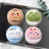 2typeファーアニマルミニミラー