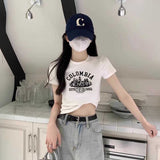 コロンビアクロップドTシャツ
