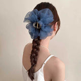 2typeフレッシュブルーヘアアクセ