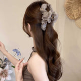 シャーリングシュシュヘアクリップ