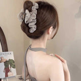 シャーリングシュシュヘアクリップ