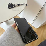 ハートチャーム付きウィッシュコアiPhoneケース