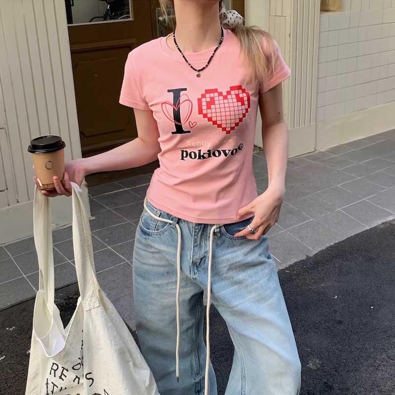 Y2KプリントTシャツ