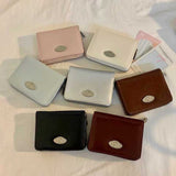 シルバーアクセントレザー財布