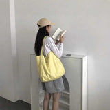 シンプルロゴキャンバストートバッグ
