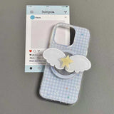 【MagSafe対応】ミルキーブルーiPhoneケース