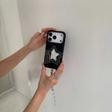 スタースタッズミラーiPhoneケース