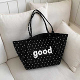 リバーシブルモノトーンgoodトートバッグ