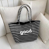 リバーシブルモノトーンgoodトートバッグ