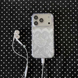 ローズレースiPhoneケース