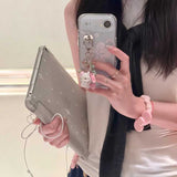 クリアハイビスカスiPhoneケース